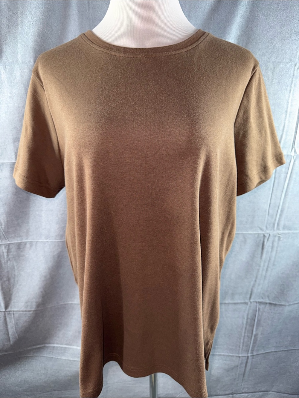 3006-Blair Brown Short Sleeve Crewneck Tee